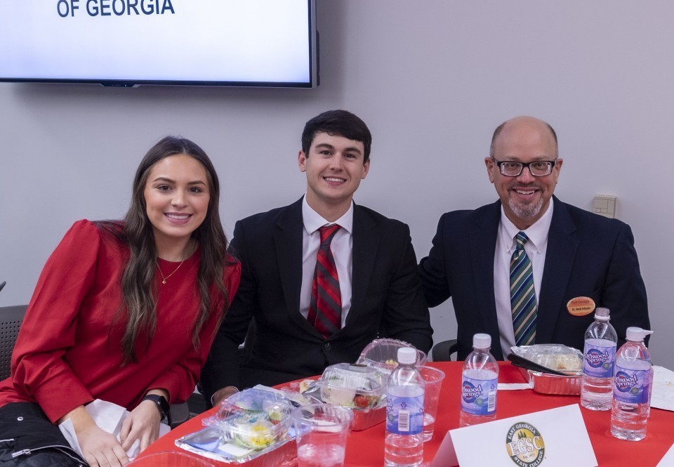 Chase Kirkland with Dr. Schecter and friend