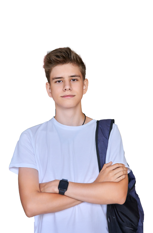 Freshman student cutout
